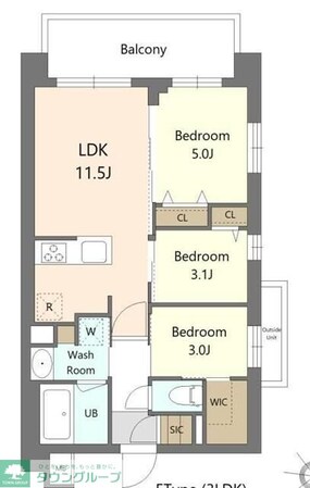 S-RESIDENCE東浦和aguaの物件間取画像